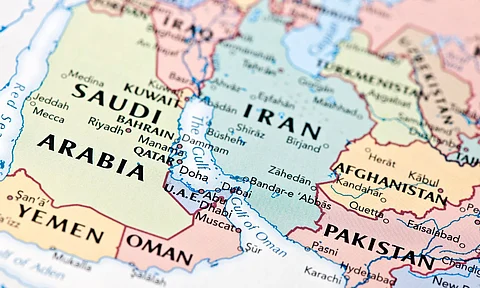 Middle east map