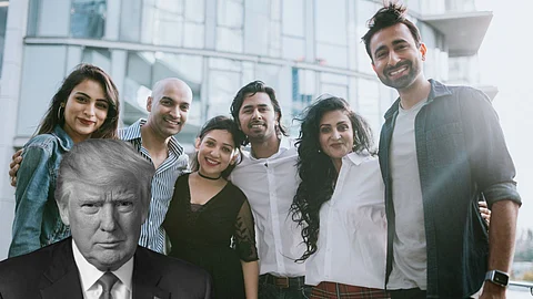trump, india students
