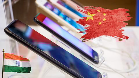 china, india, smartphone