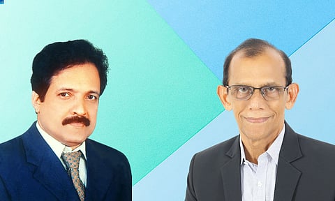 ഇന്ത്യന് റബര് ഇന്സ്റ്റിറ്റ്യൂട്ട് (IRI) കേരളാ ഘടകം ചെയര്മാന് സൈമണ് ജേക്കബ്, സെക്രട്ടറി ശംഭു നമ്പൂതിരി എന്നിവര്.