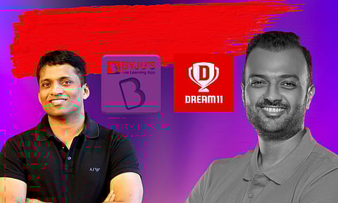 byju raveendran and harsh jain