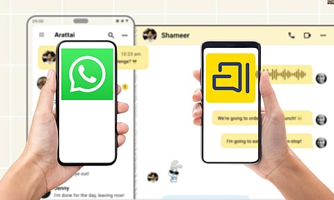 വാട്സാപ്പിനെ വിരട്ടാന് അറട്ടൈ! മൂന്ന് ദിവസം കൊണ്ട് 3,000ത്തില് നിന്ന് മൂന്നരലക്ഷത്തിലേക്ക് ഉയര്ന്ന് ഉപയോക്താക്കള്