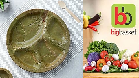 BigBasket, leaf plates