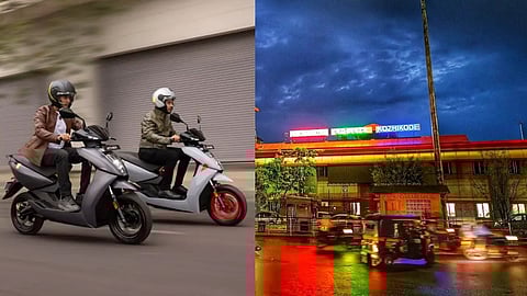 മണിക്കൂറിന് വെറും ₹50 മാത്രം, എവിടെ വരെ വേണമെങ്കിലും പോകാം; കോഴിക്കോട് റെയില്വേ സ്റ്റേഷനില് ഇ-സ്കൂട്ടര് 24 മണിക്കൂറും!