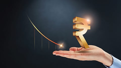 rupee decline