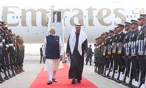 സൗദി-യുഎഇ ബന്ധം വഷളാകുന്നു, പെടുന്നനെയുള്ള ഇന്ത്യ സന്ദര്ശനവുമായി യുഎഇ പ്രസിഡന്റ്; ഗള്ഫ് മേഖലയില് ഇന്ത്യന് റോള് നിര്ണായകം