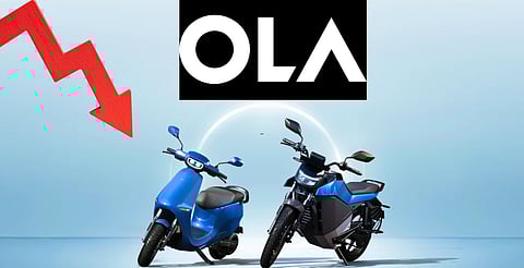 വരുമാനം കുത്തനെ ഇടിയുന്നു, നഷ്ടം പെരുകുന്നു; കൊട്ടിഘോഷിച്ച ഓല മോഡല് പൊട്ടിപ്പൊളിയുന്നു?