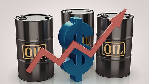 crude oil price surge