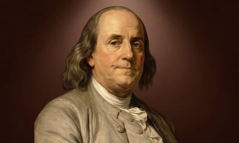 ''ചെറിയ ചെലവുകള് പോലും അവഗണിക്കരുത്, ചെറിയൊരു ചോര്ച്ച പോലും'' സാമ്പത്തിക അച്ചടക്കത്തെക്കുറിച്ച് ഫ്രാങ്ക്ളിന് പറഞ്ഞത്...