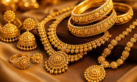 gold ornaments