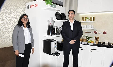 Mr. Saif Khan, MD & CEO, BSH Home Appliances India& Sreepriya Adarsh, Country Head - Small Domestic Appliances, BSH Home Applinces, India