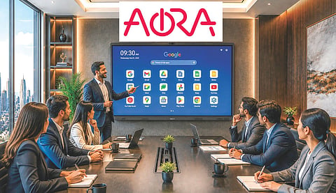 AORA: ക്ലാസ്റൂമിൽ നിന്ന് ബോർഡ്റൂമിലേക്ക്, കേരളത്തിൽ നിന്നൊരു ഇന്ററാക്ടീവ് ഡിസ്പ്ലേ ബ്രാൻഡ്