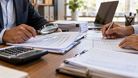 Invoice under careful tax review