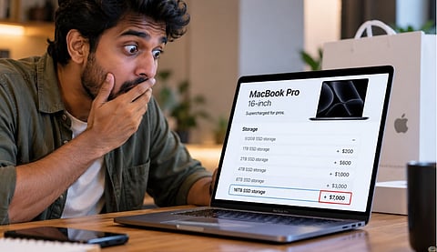 സ്റ്റോറേജിന് മാത്രം ₹6.67 ലക്ഷം! ആപ്പിളിന്റെ പുതിയ മാക്ബുക്ക് പ്രോയുടെ വില കേട്ടാല് ഞെട്ടും