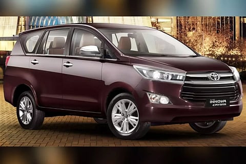 മുഖം മിനുക്കി പുതിയ ഇന്നോവ ക്രിസ്റ്റ