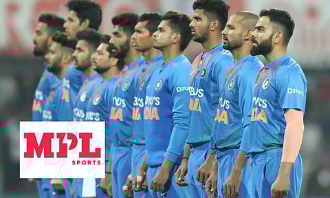 ഇന്ത്യന് ക്രിക്കറ്റ് ടീം കിറ്റ് സ്പോണ്സറായി എംപിഎല്; ജഴ്സിയില് ബൈജൂസിനൊപ്പം തിളങ്ങും