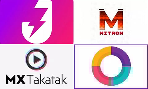 ടിക് ടോക്കിന്റെ നിരോധനത്തോടെ സൂപ്പര്ഹിറ്റായി ഇന്ത്യന് വീഡിയോ ആപ്പുകള്