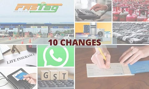 പുതുവര്ഷത്തിലെ 10 പുതുമാറ്റങ്ങള്