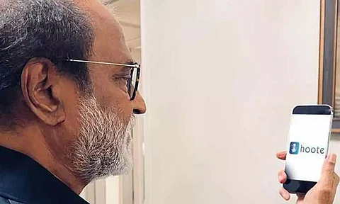 ഹൂട്ട്; രജിനികാന്തിന്റെ സ്വന്തം സോഷ്യല് മീഡിയ