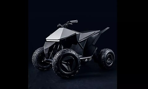 സൈബര്ക്വാഡ്; കുട്ടികള്ക്കായി ടെസ്ലയുടെ ക്വാഡ് ബൈക്ക്, വില 1.4 ലക്ഷം