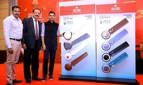 പോളിക്യാബ് ഫാനിന്റെ ഏറ്റവും പുതിയ ലോഞ്ച് എക്സിക്യൂട്ടീവ് ഡയറക്ടര് ഭരത് ജയ്സിംഗാനി നിര്വഹിക്കുന്നു.