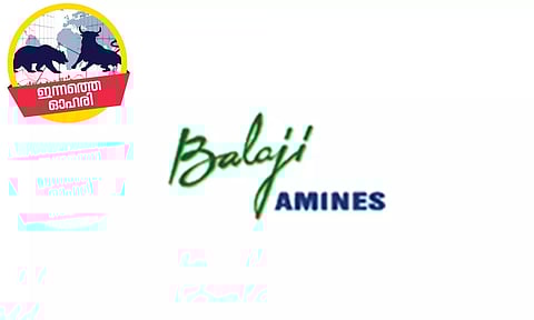 രാസവസ്തുക്കളുടെ നിർമാണത്തിൽ പുതിയ ചുവടുവയ്പ്, ബാലാജി അമൈൻസ് ഓഹരി പരിഗണിക്കാം
