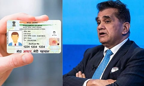 ആധാര് കാര്ഡ് കൊണ്ട് കേന്ദ്രം 2 ലക്ഷം കോടിയിലധികം ലാഭിച്ചതെങ്ങനെ? അമിതാഭ് കാന്ത് പറയുന്നു