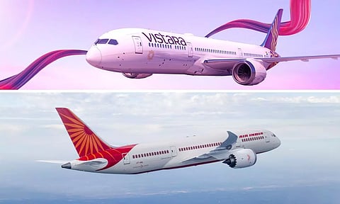 Photo : Vistara / Air India / Facebook