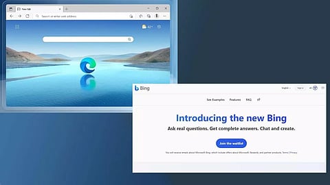 ബിംഗ്, എജ് എന്നിവയില് ചാറ്റ്ജിപിടി സേവനം അവതരിപ്പിച്ച് മൈക്രോസോഫ്റ്റ്