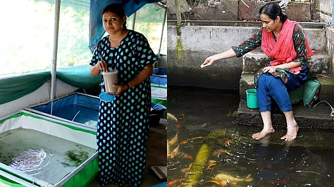 തൃപ്തി ഷെട്ടിയും ദീപ മനോജും