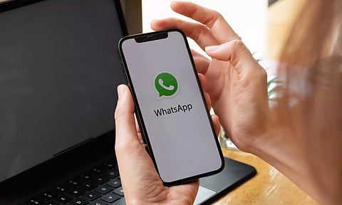 reading whatsapp messages on a phone