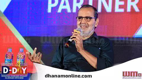 വി-ഗാര്ഡ് ചെയര്മാന് എമരിറ്റസ് കൊച്ചൗസേപ്പ് ചിറ്റിലപ്പിള്ളി ധനം ബിസിനസ് സമിറ്റ് ആന്ഡ് അവാര്ഡ് നൈറ്റിലെ പാനല് ചര്ച്ചയില്