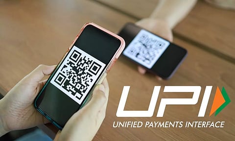 QR code scanning, UPI