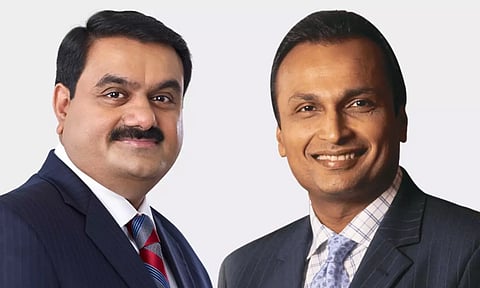 Gautam Adani and Anil Ambani