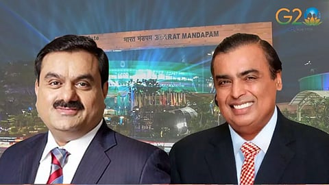 Image courtesy: g20, reliance, adani group