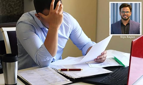 person representing financial crisis in an organization to communicate financial stability is important