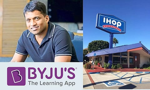 Byju Raveendran, Byju's Logo and IHOP