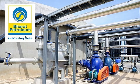 GAS plant, BPCL logo