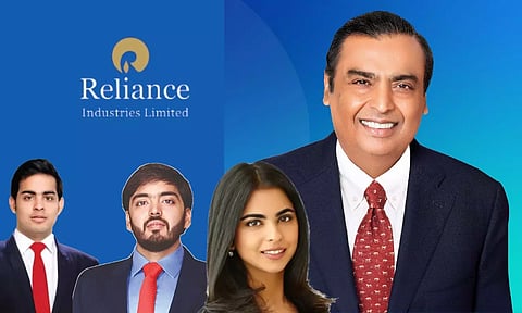 Mukesh Ambani, Akash Ambani, Anant Ambani, Isha Ambani