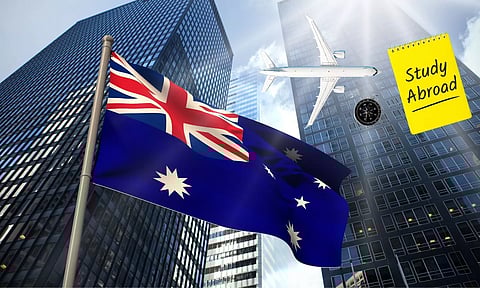 Study Abroad, Australian Flag