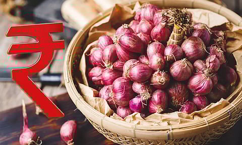 Rupee Symbol, Onion