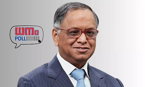 NR Narayana Murthy, Dhanam Poll logo