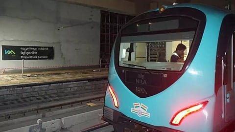 Metro to conduct trial run on SN Jn-Tripunithura line