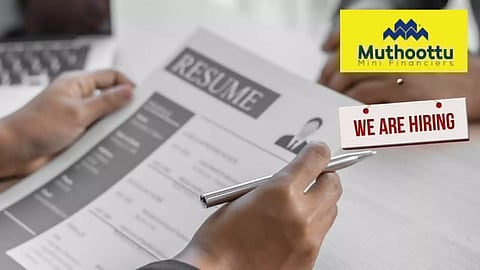 Muthoottu Mini Financiers to Hire 2,000+ Employees