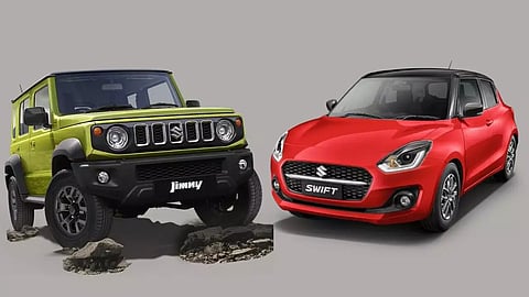 Maruti Suzuki Jimny and Swift