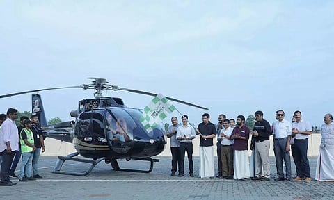 ഹെലി ടൂറിസം പദ്ധതിക്ക് തുടക്കമായി; പാക്കേജുകളും ട്രിപ്പ് വിവരങ്ങളും അറിയാന് വെബ്സൈറ്റ്