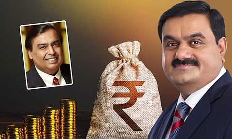 Mukesh Ambani, Gautam Adani