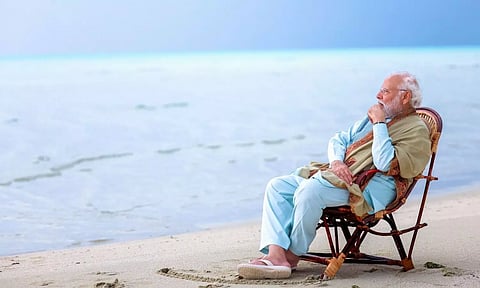 Modi In Lakshadweep