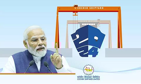 Narendra Modi, Cochin Shipyard