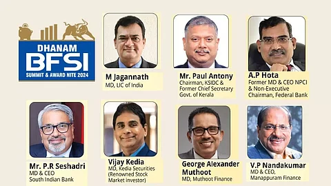 ധനം ബി.എഫ്.എസ്.ഐ സമ്മിറ്റ് വീണ്ടും കൊച്ചിയില്; ധനകാര്യ രംഗത്തെ മാറ്റങ്ങളറിഞ്ഞ് മുന്നേറാനൊരു അവസരം